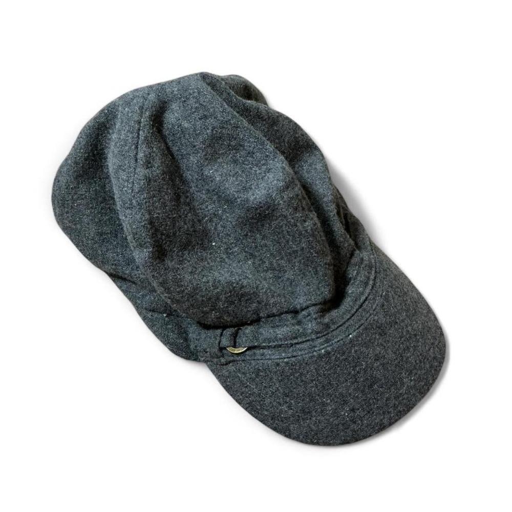 Y2K Women's Dark Gray Newsboy‎ Cap Flat Cap Military Style Hat